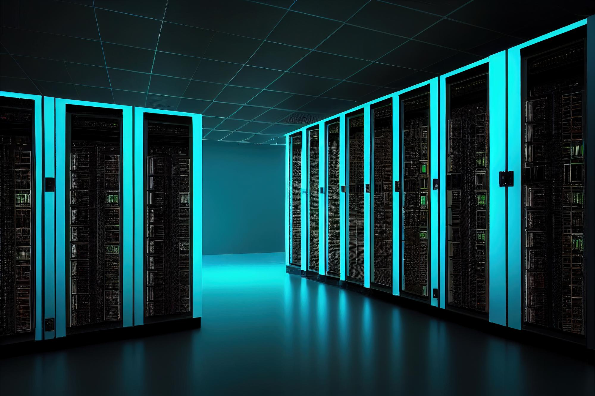 Our first server room